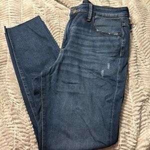 Universal Thread Distressed Skinny Jean Size:14 NWT